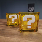 Product image Super Mario - Question Mark Block Glass Set