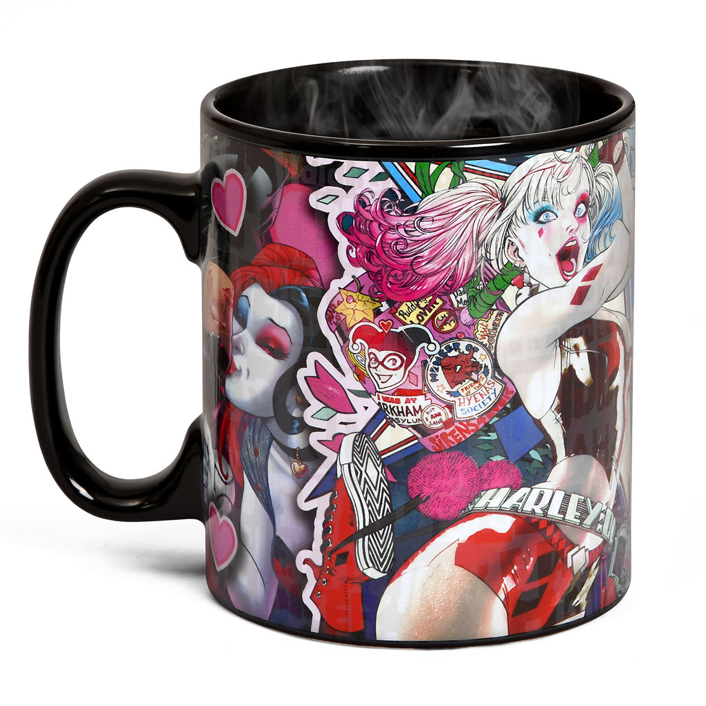 Produktbild Harley Quinn Comic Thermoeffekt Tasse