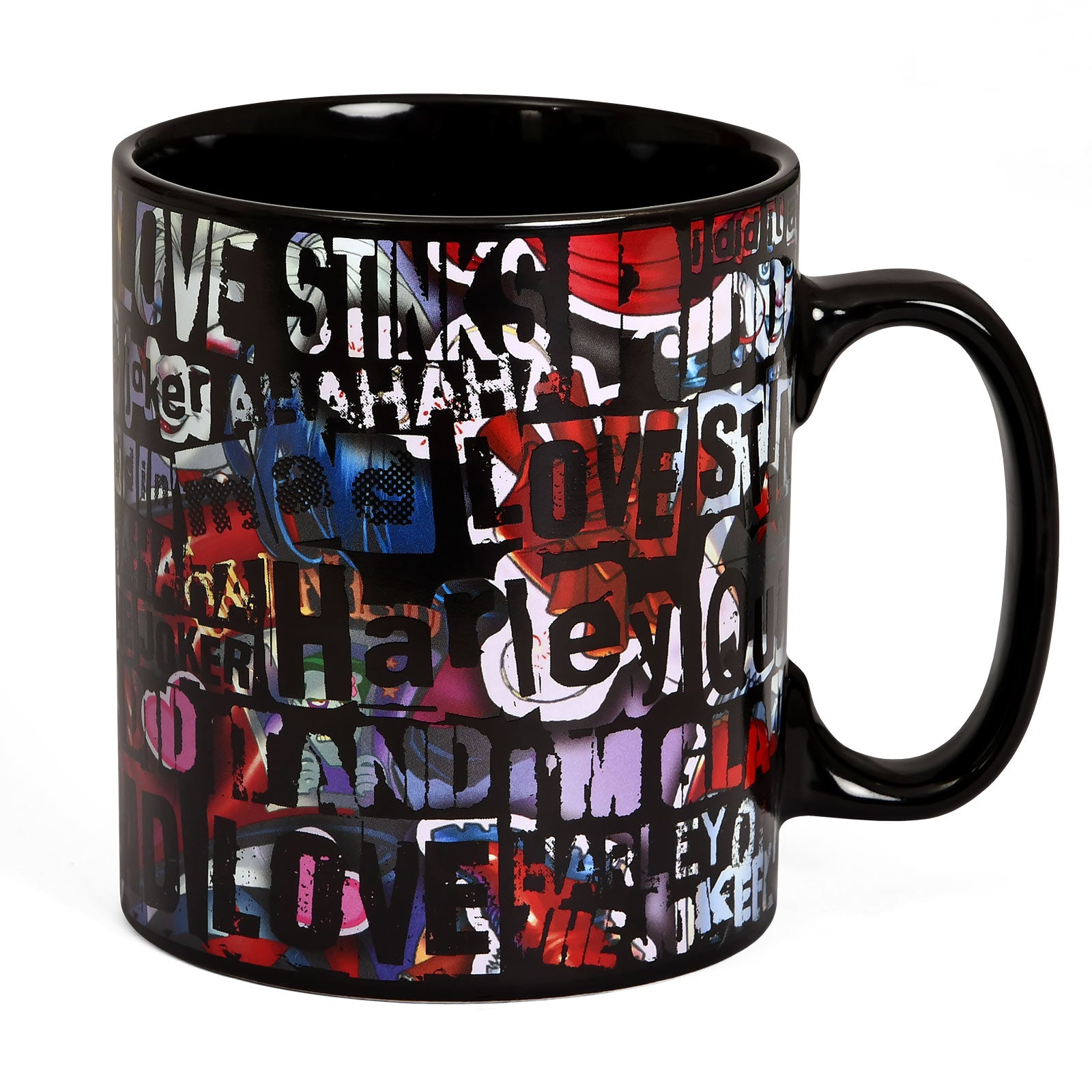 Produktbild Harley Quinn Comic Thermoeffekt Tasse