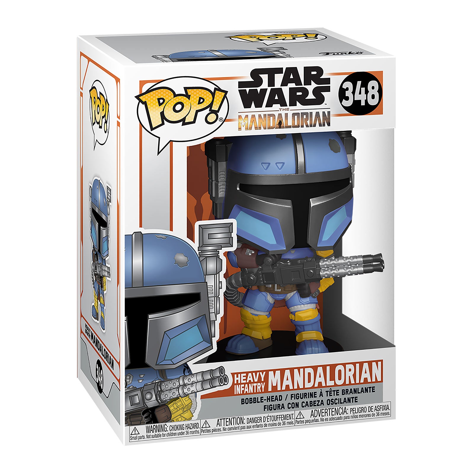 Produktbild Heavy Infantry Mandalorian Funko Pop Wackelkopf-Figur - Star Wars The Mandalorian