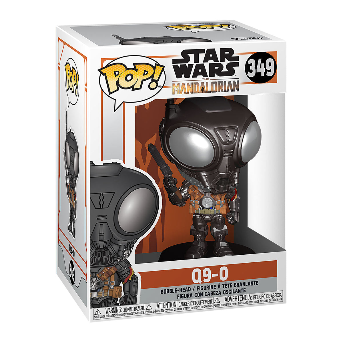 Produktbild Q9-0 Funko Pop Wackelkopf-Figur - Star Wars The Mandalorian