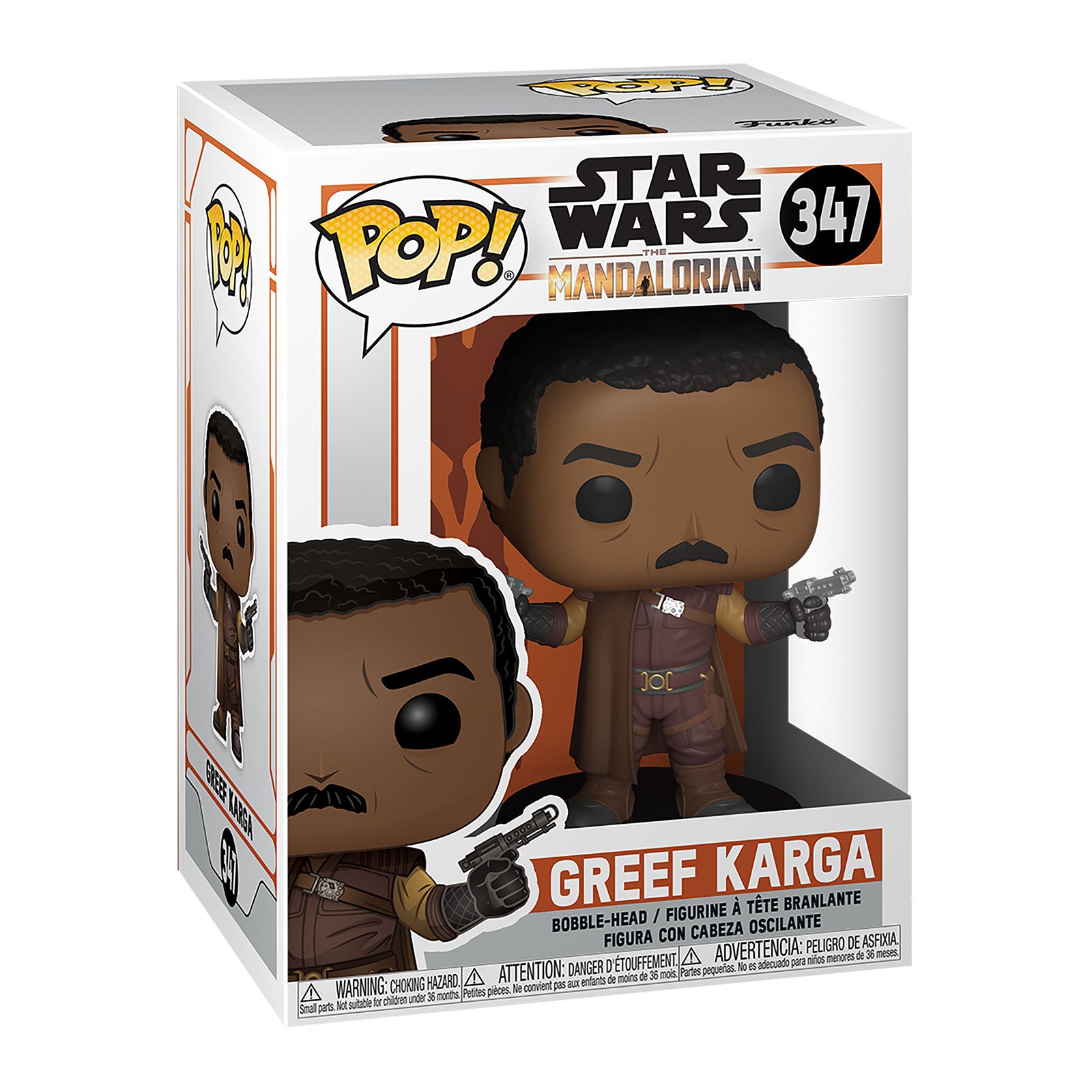 Produktbild Greef Karga Funko Pop Wackelkopf-Figur - Star Wars The Mandalorian