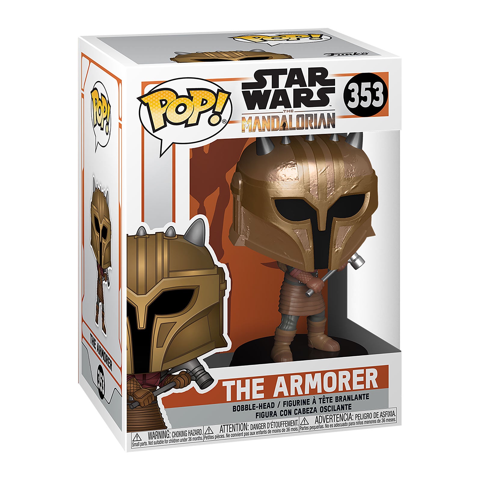 Produktbild The Armorer Funko Pop Wackelkopf-Figur - Star Wars The Mandalorian