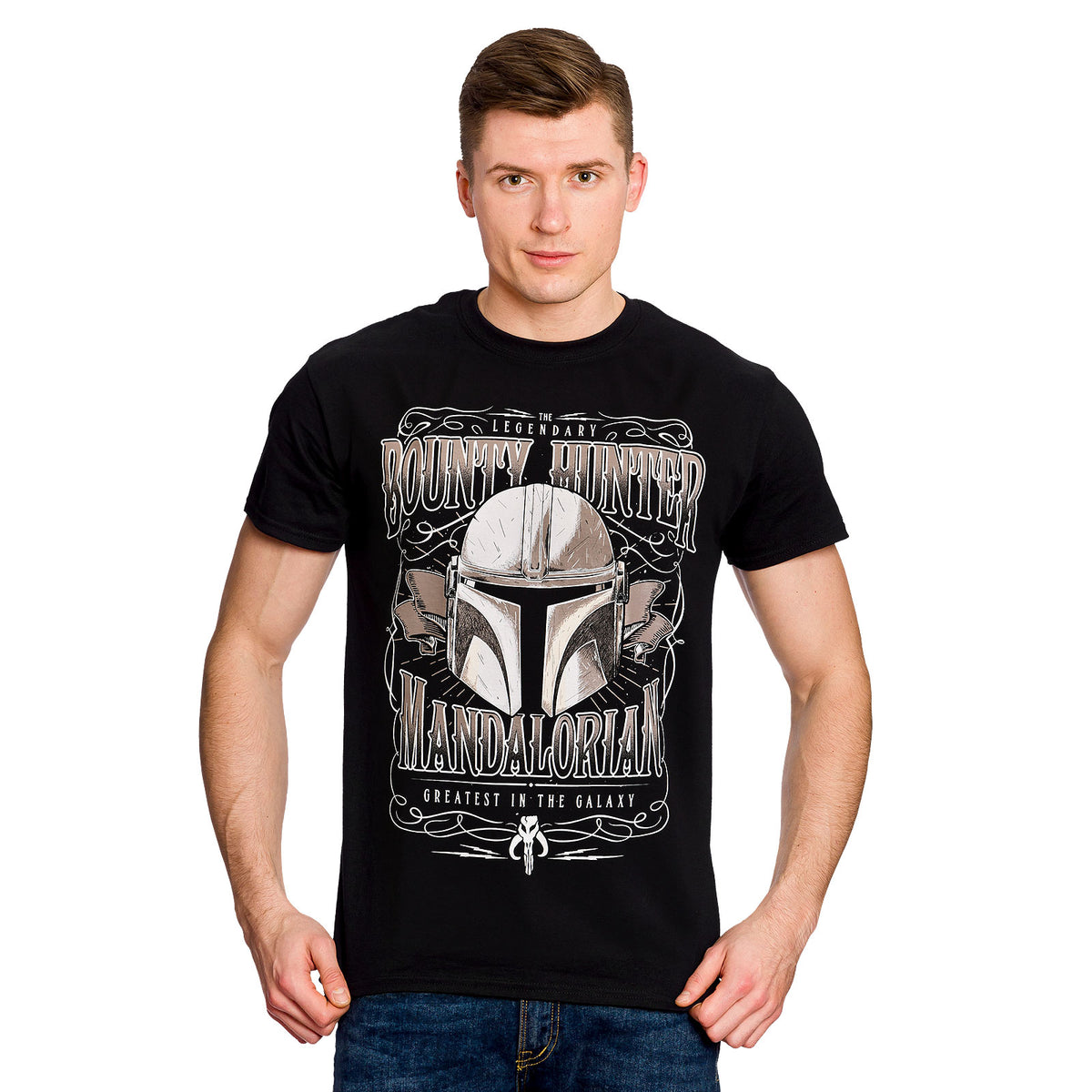 Produktbild Greatest in the Galaxy T-Shirt schwarz - Star Wars The Mandalorian
