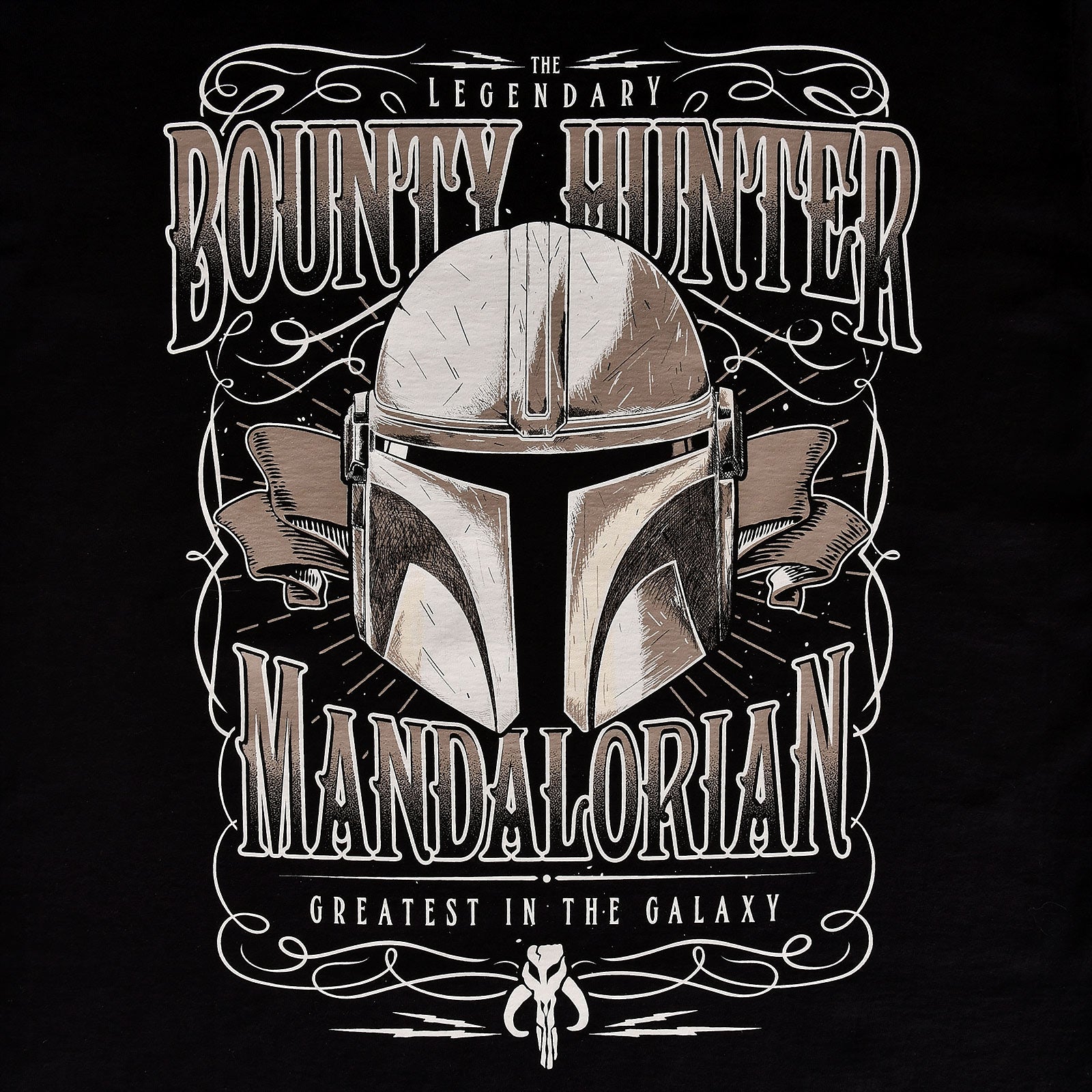 Produktbild Greatest in the Galaxy T-Shirt schwarz - Star Wars The Mandalorian