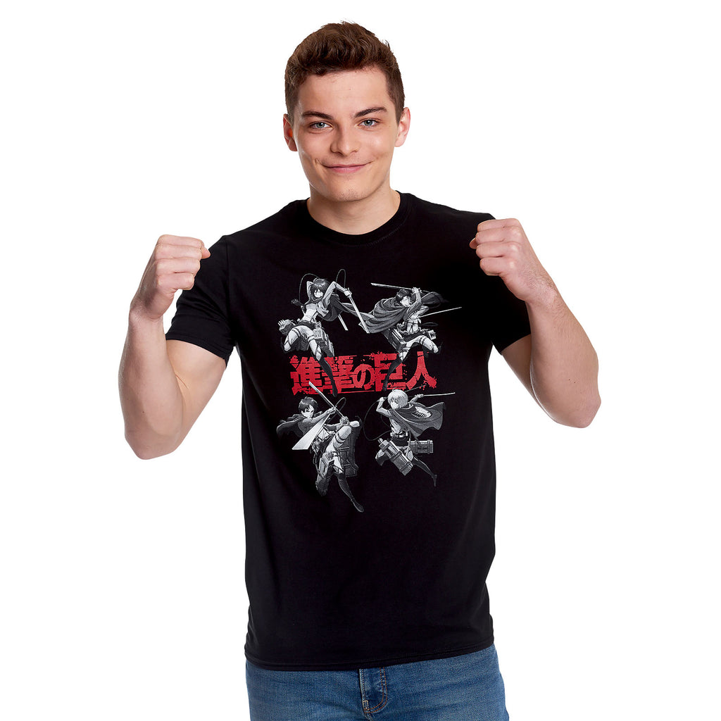 Produktbild Attack on Titan - Characters T-Shirt