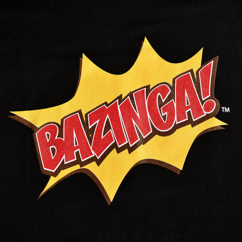 Produktbild The Big Bang Theory - Bazinga T-Shirt schwarz