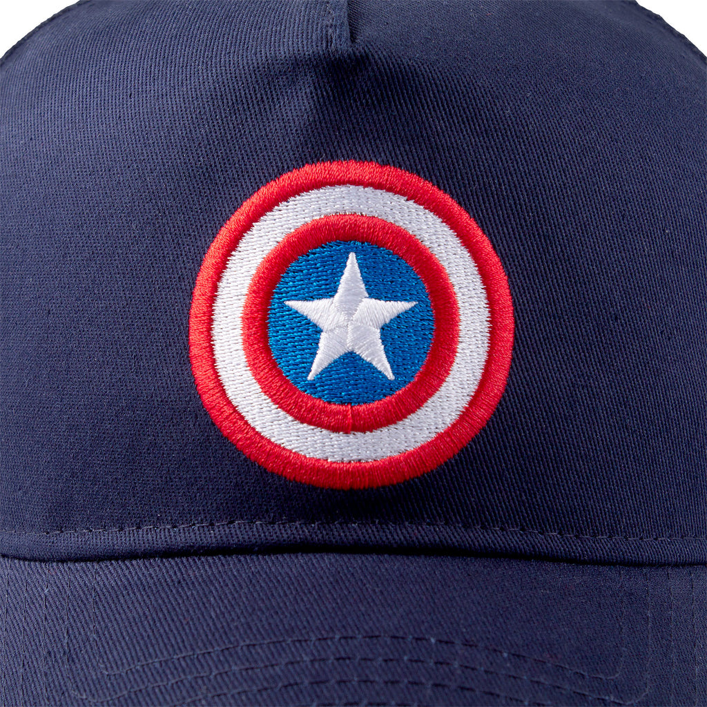 Produktbild Captain America - Shield Logo Mesh Basecap blau