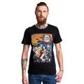 Produktbild Demon Slayer - Character Poster T-Shirt schwarz