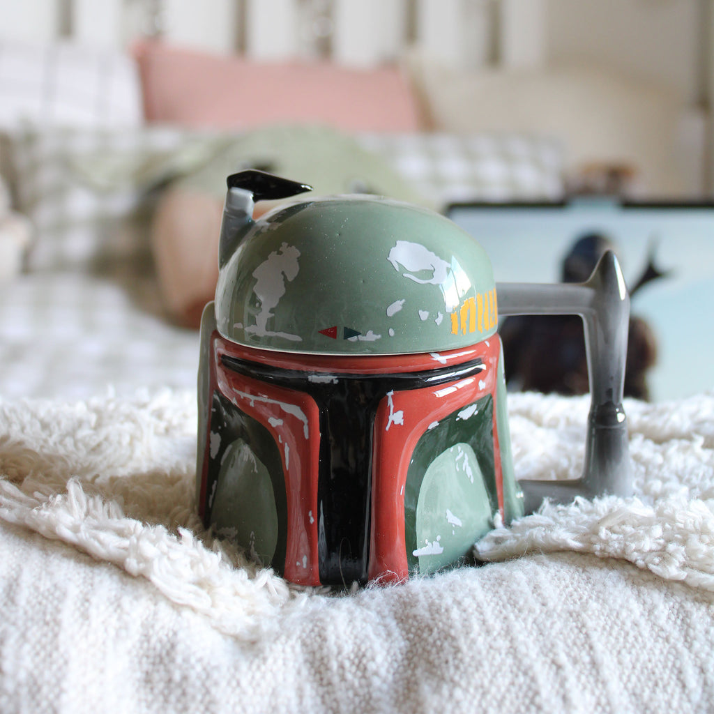 Produktbild Star Wars - Boba Fett Helm 3D Tasse mit Deckel