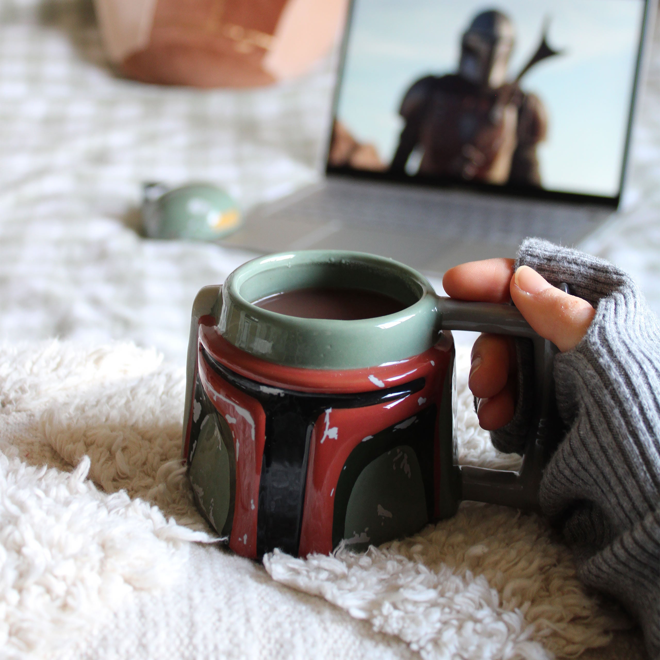Produktbild Star Wars - Boba Fett Helm 3D Tasse mit Deckel