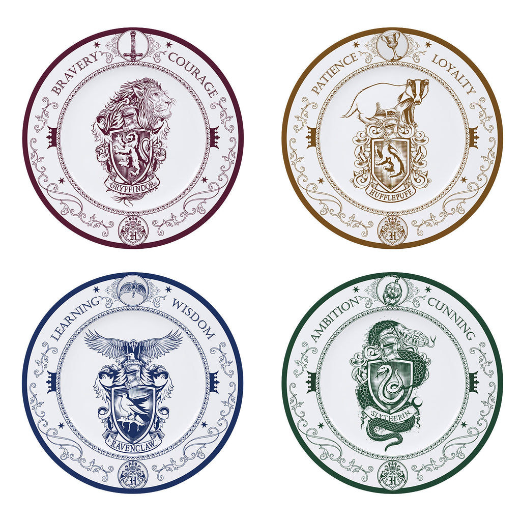 Produktbild Harry Potter - Hogwarts Häuser Tellerset