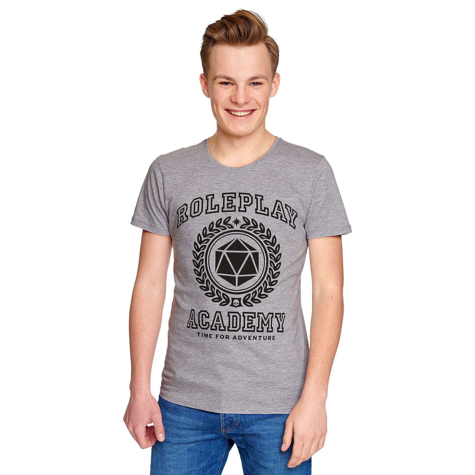 Produktbild Roleplay Academy T-Shirt grau
