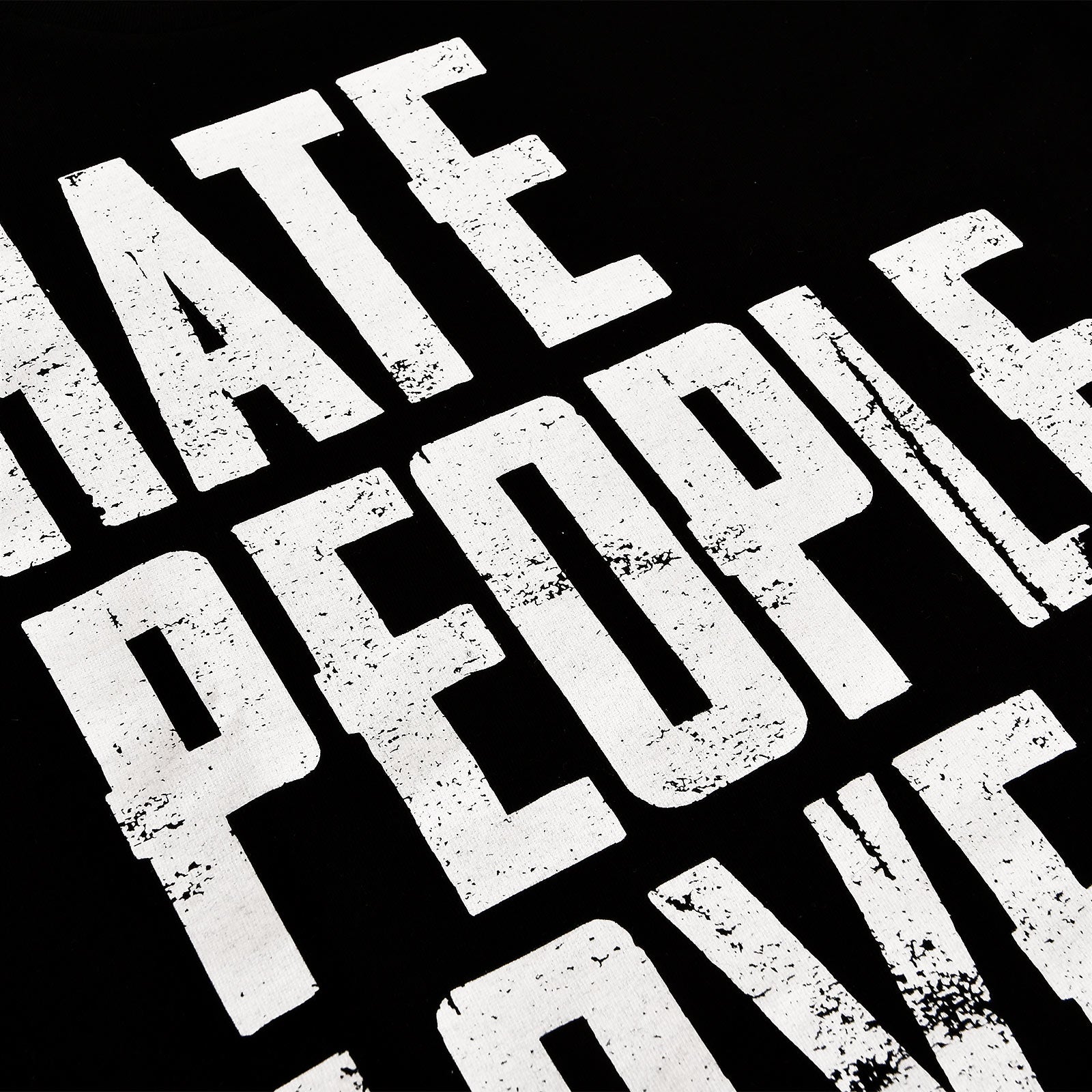 Produktbild Hate People Love Gaming T-Shirt schwarz