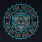 Produktbild Pen & Paper Let The Dice Decide T-Shirt blau