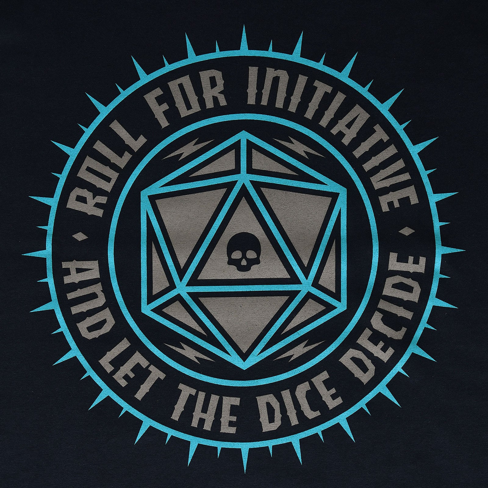 Produktbild Pen & Paper Let The Dice Decide T-Shirt blau