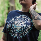 Produktbild Pen & Paper Let The Dice Decide T-Shirt blau