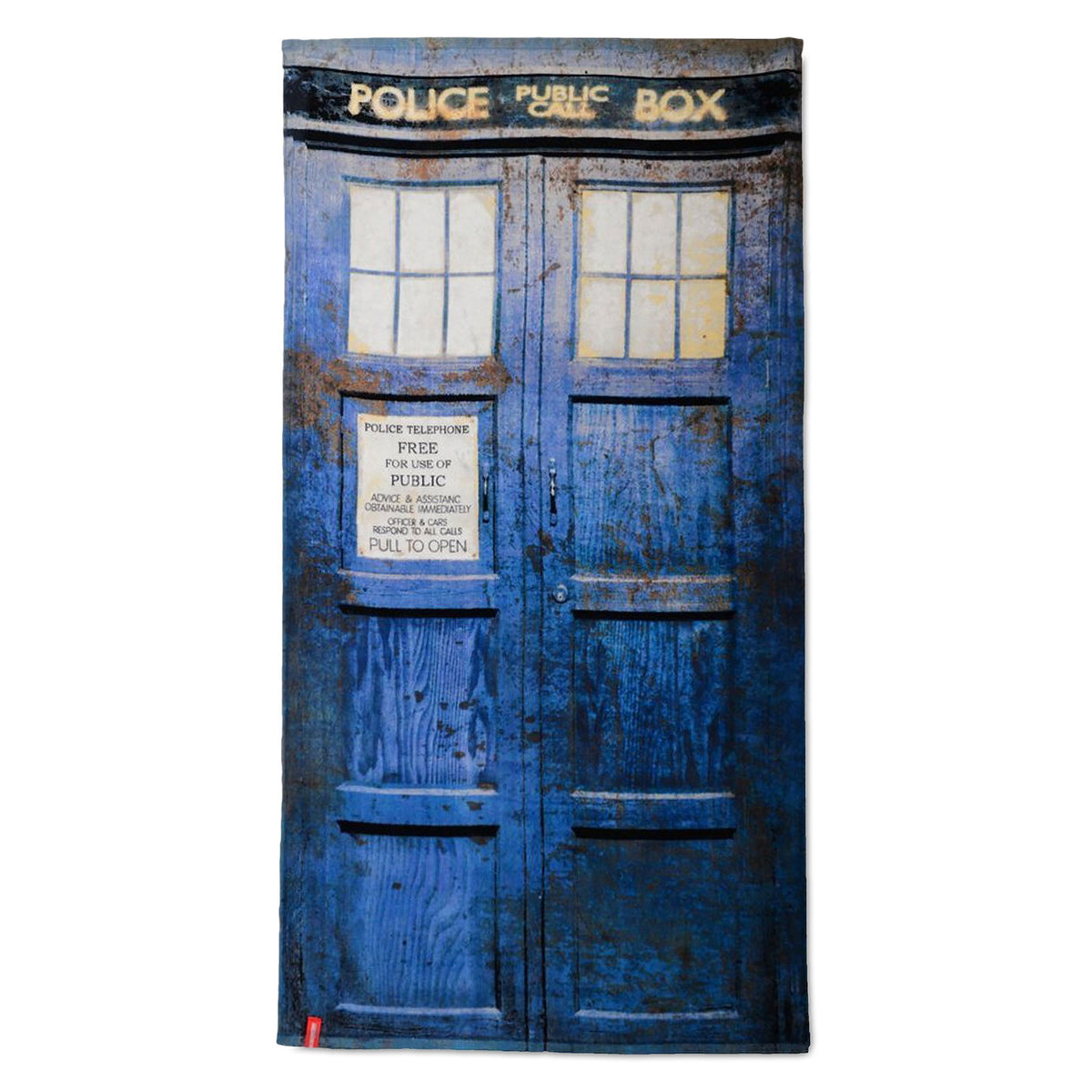 Produktbild Doctor Who - Distressed Tardis Badetuch
