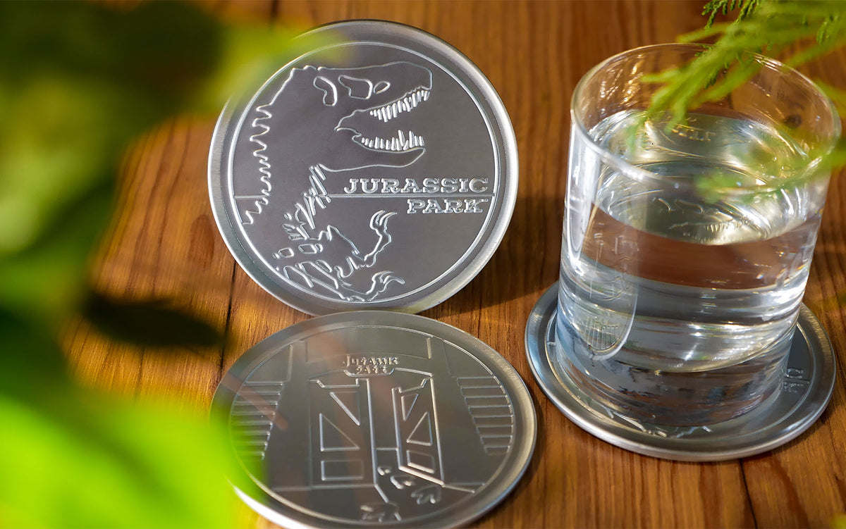 Produktbild Jurassic Park Untersetzer 4er Set