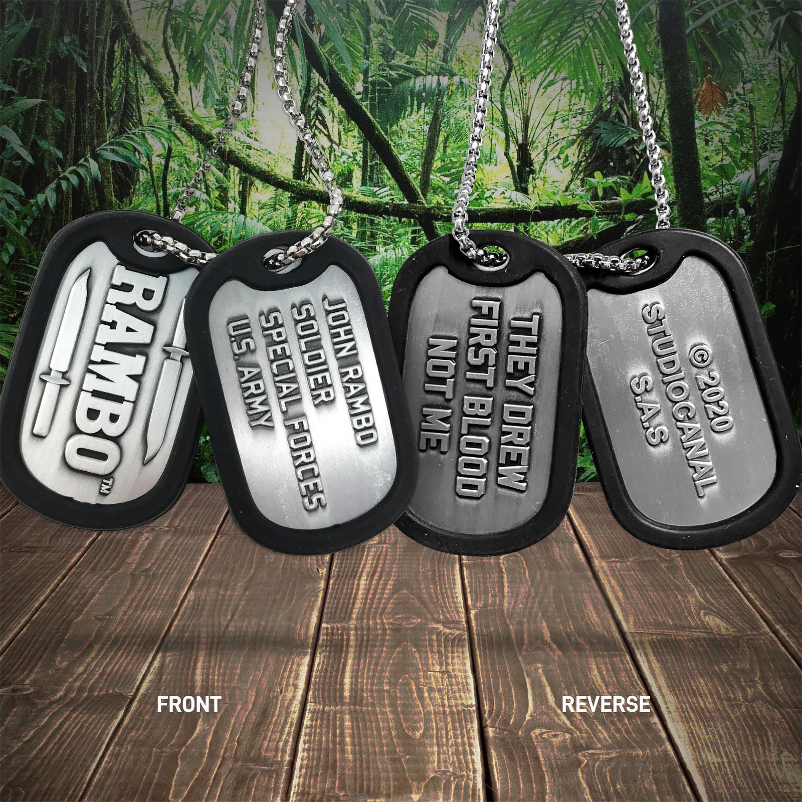 Product image Rambo - Logo Dog-Tag Necklace