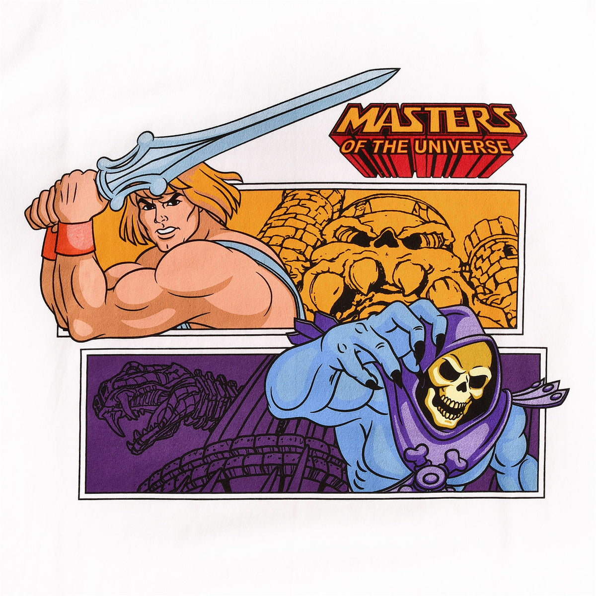 Produktbild Masters of the Universe - He-Man vs. Skeletor T-Shirt weiß