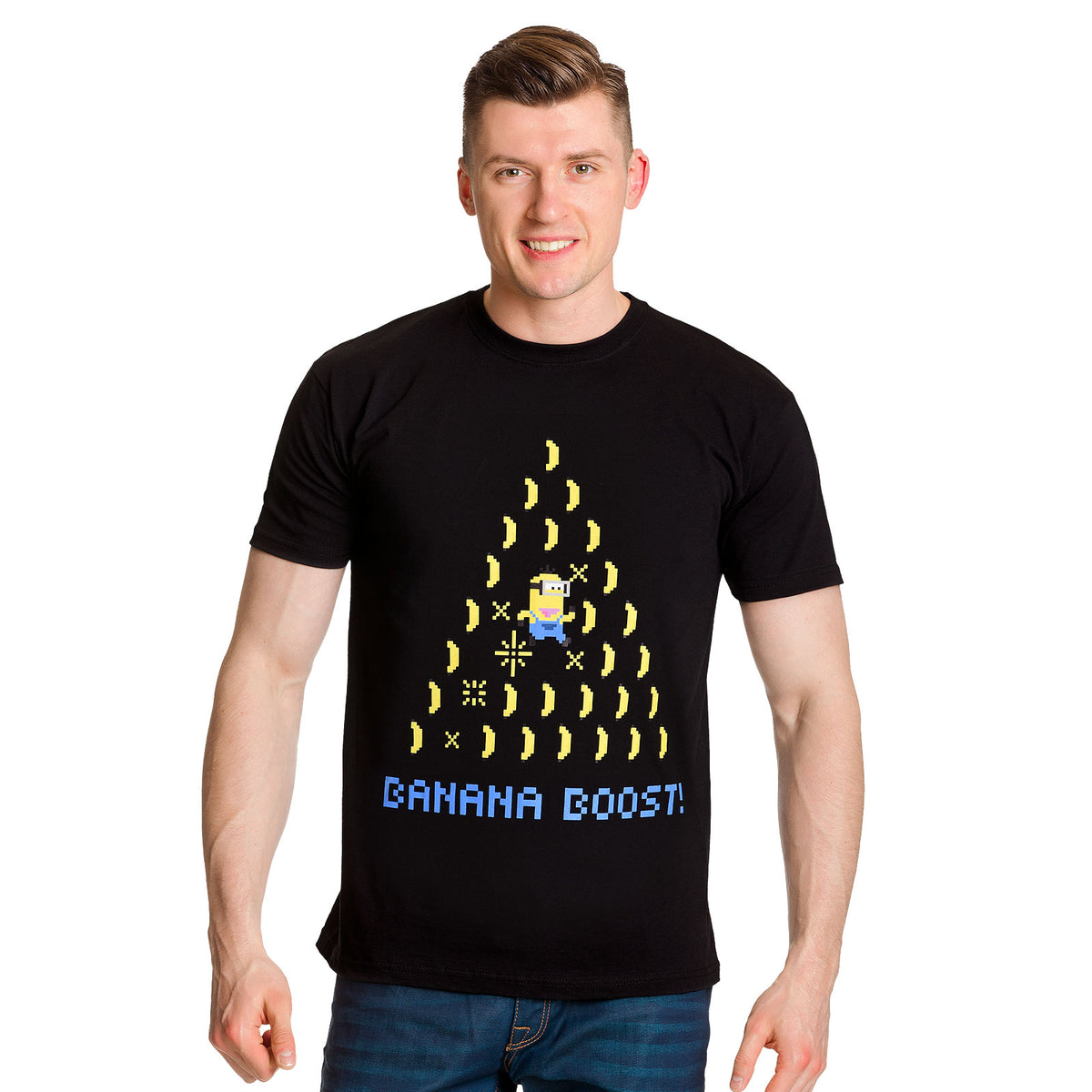 Produktbild Minions - Banana Boost T-Shirt schwarz