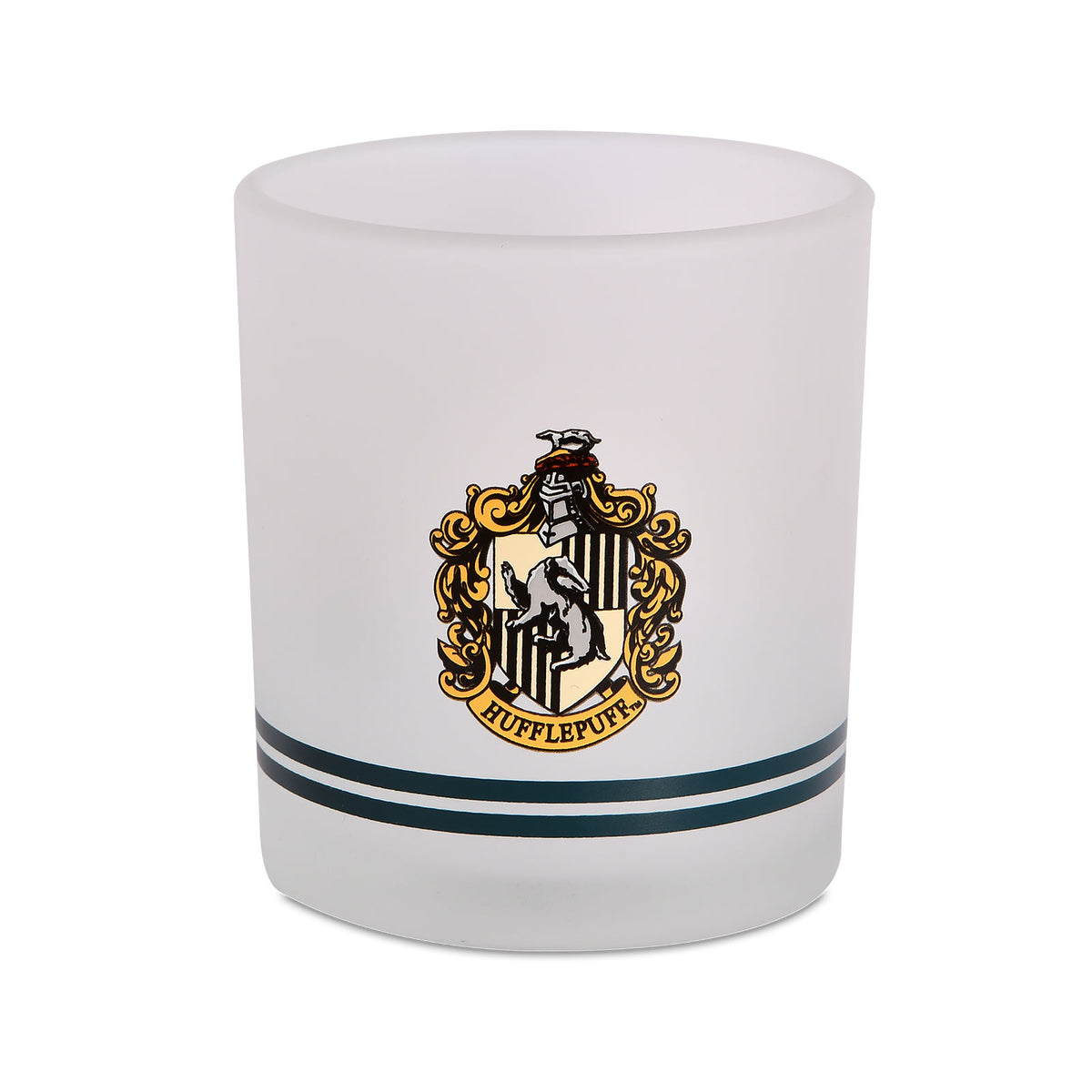 Produktbild Harry Potter - Hufflepuff Wappen Milchglas Tumbler