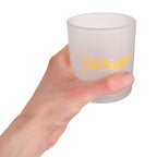 Produktbild Harry Potter - Hufflepuff Wappen Milchglas Tumbler