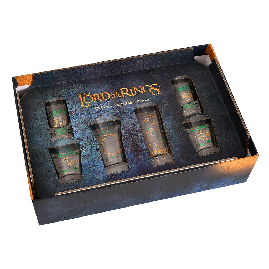 Produktbild Der Herr der Ringe - Der Eine Ring & Mittelerde Gläserset