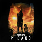 Produktbild Star Trek - Picard Poster T-Shirt schwarz