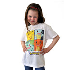 Produktbild Pokemon - Kanto-Starter T-Shirt Kinder weiß