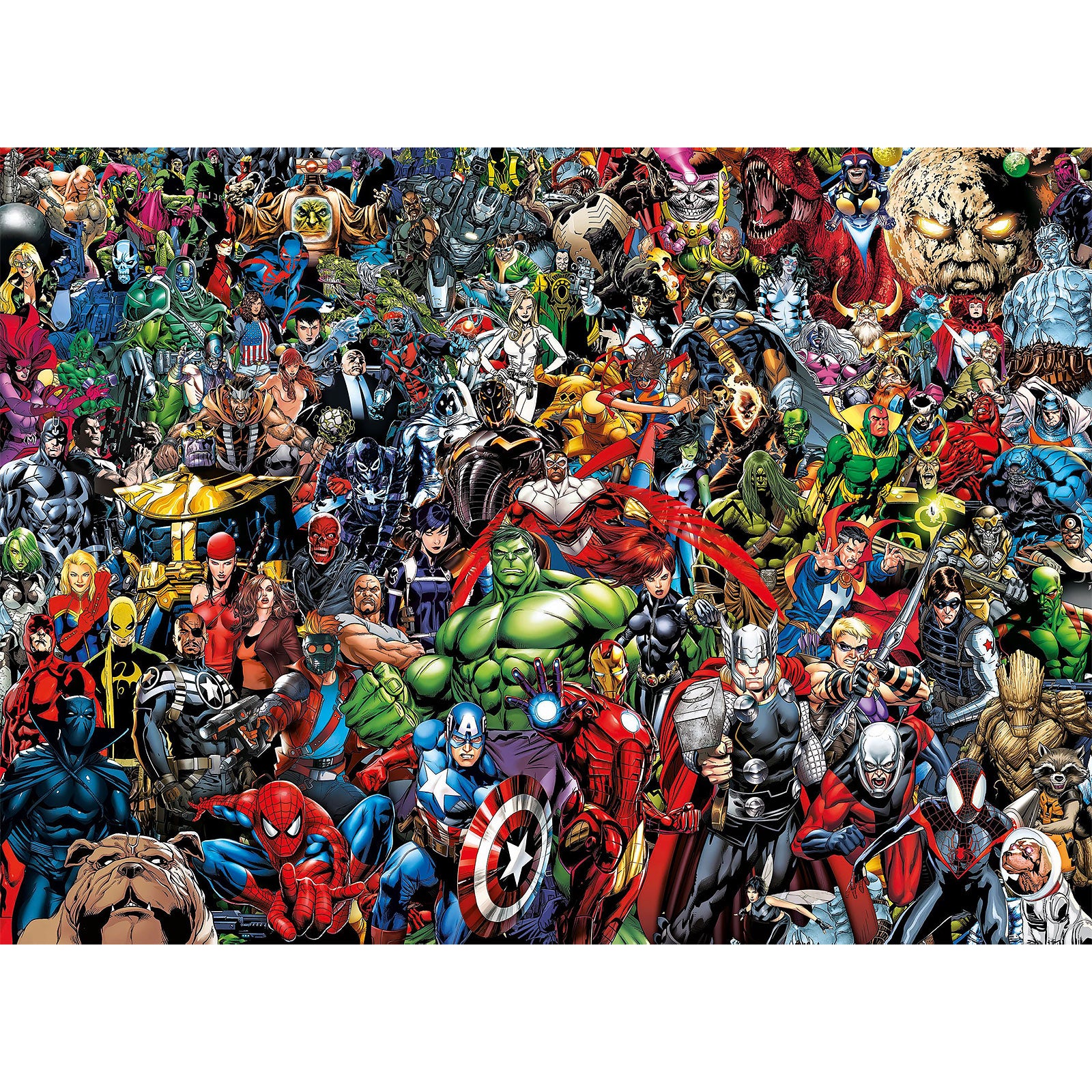 Produktbild Marvel - Impossible Characters Puzzle