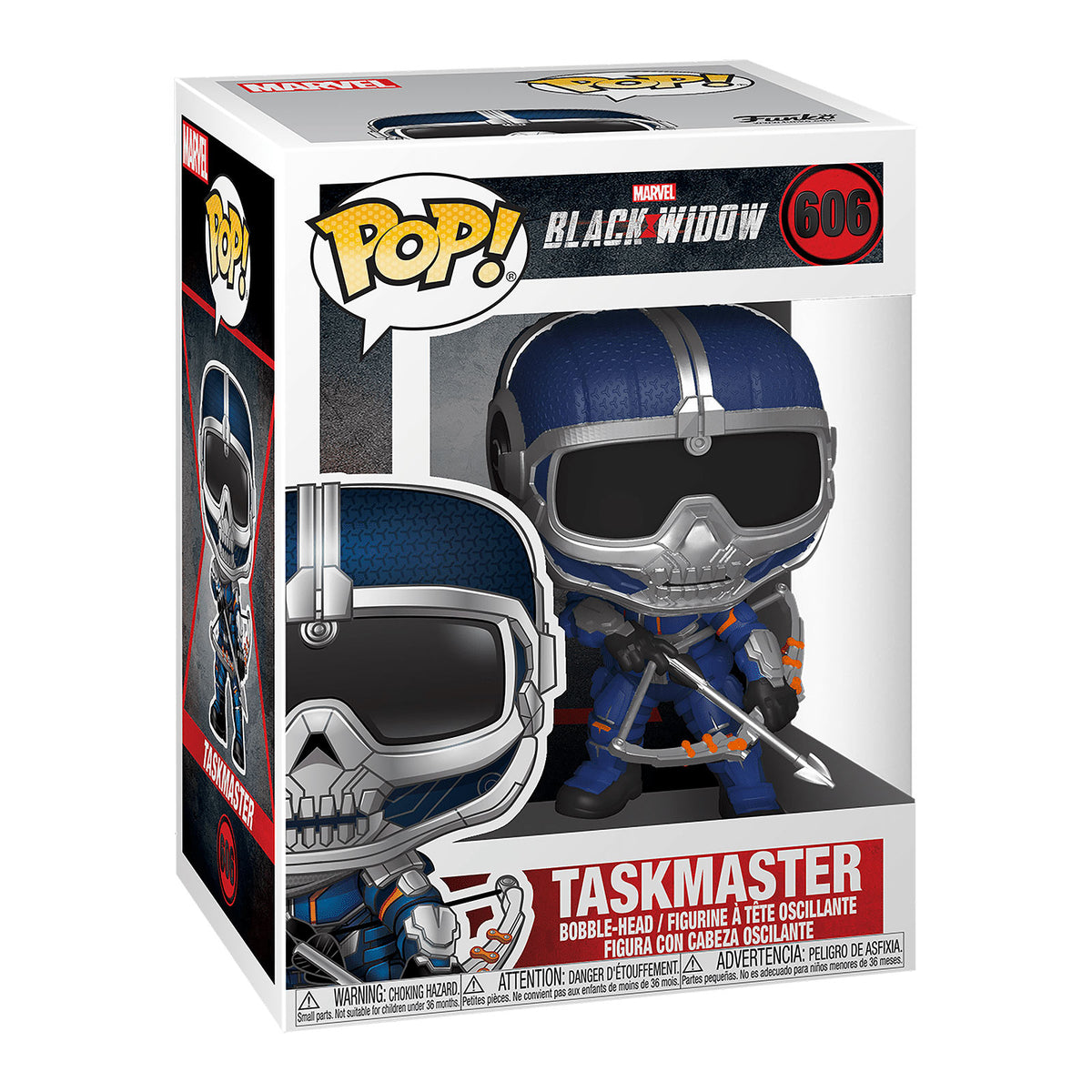 Produktbild Black Widow - Taskmaster mit Bogen Funko Pop Wackelkopf-Figur