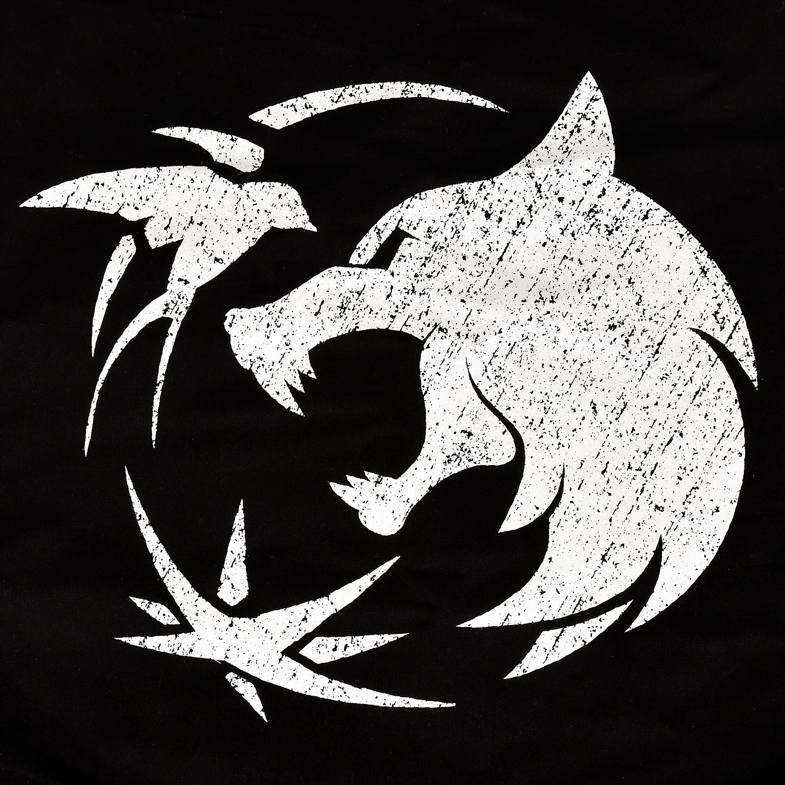 Produktbild Wolf Emblem Sportbag für Witcher Fans schwarz
