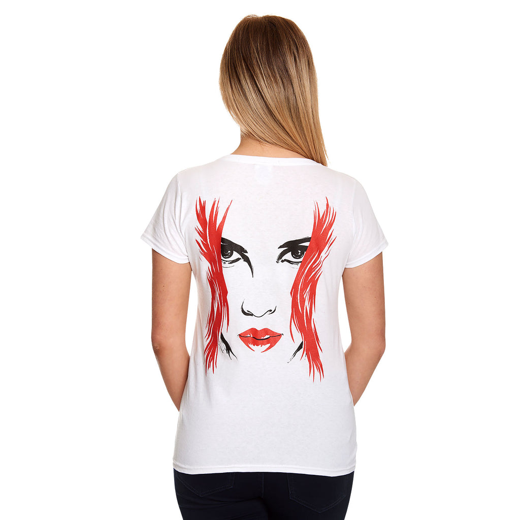 Produktbild Black Widow - Big Face T-Shirt Damen weiß