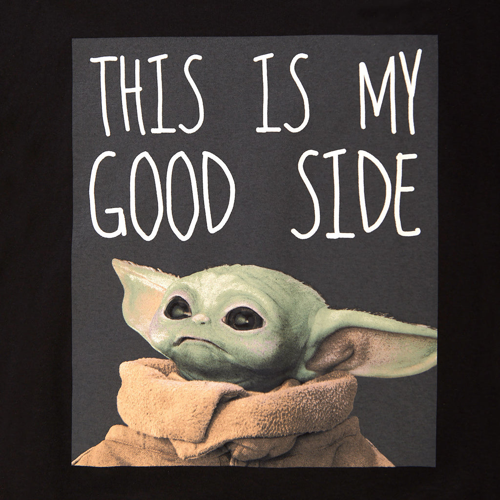 Produktbild The Child My Good Side T-Shirt schwarz - Star Wars The Mandalorian