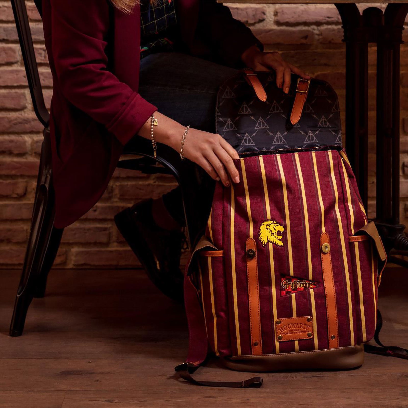 Produktbild Harry Potter - Gryffindor Stripes Rucksack