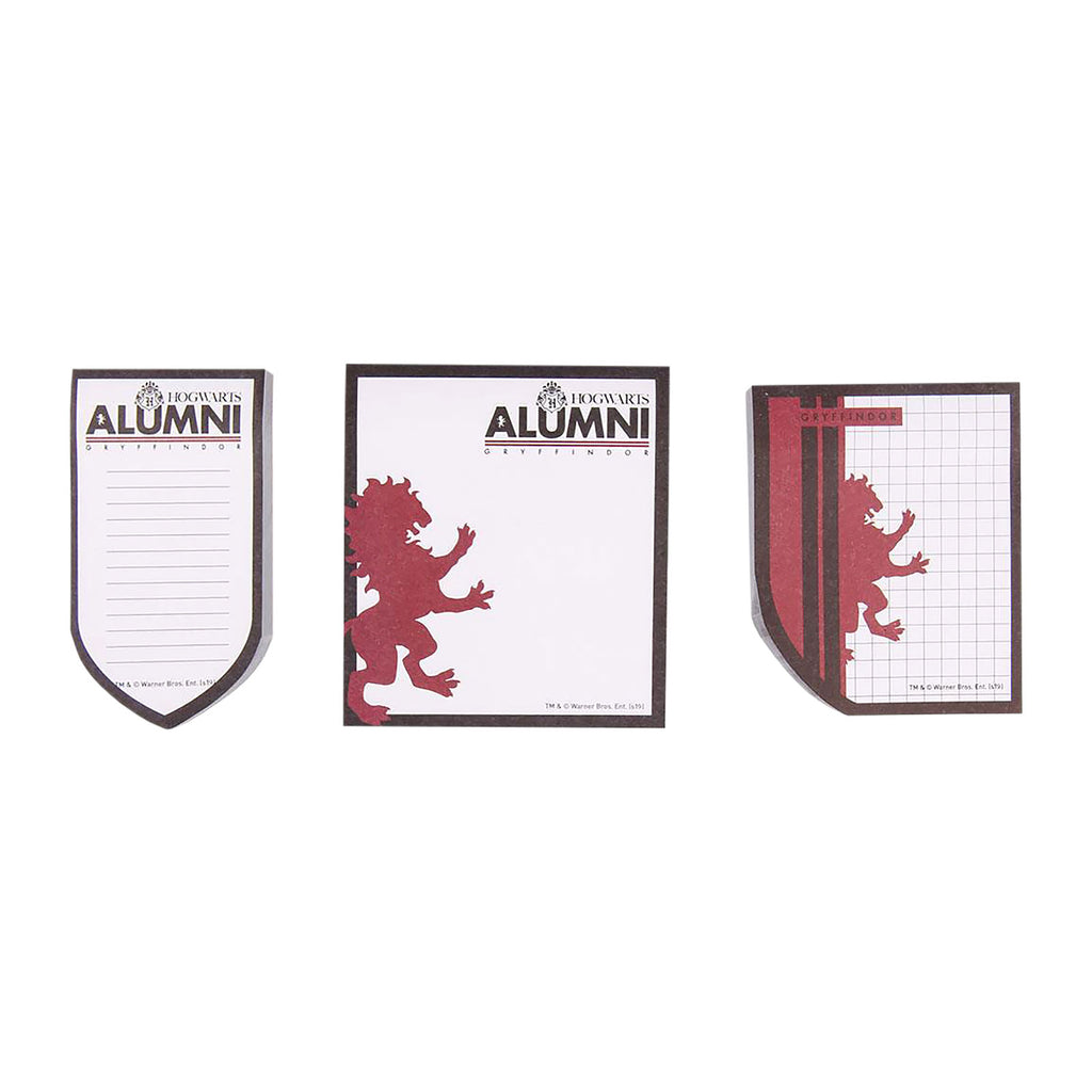 Produktbild Harry Potter - Gryffindor Alumni Notizblöcke 3er Set