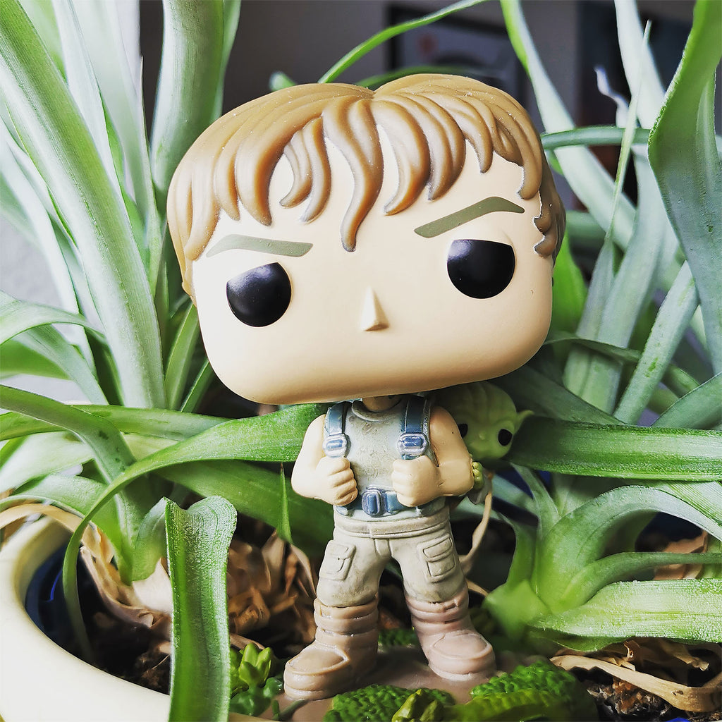 Produktbild Star Wars - Luke mit Yoda Funko Pop Wackelkopf-Figur