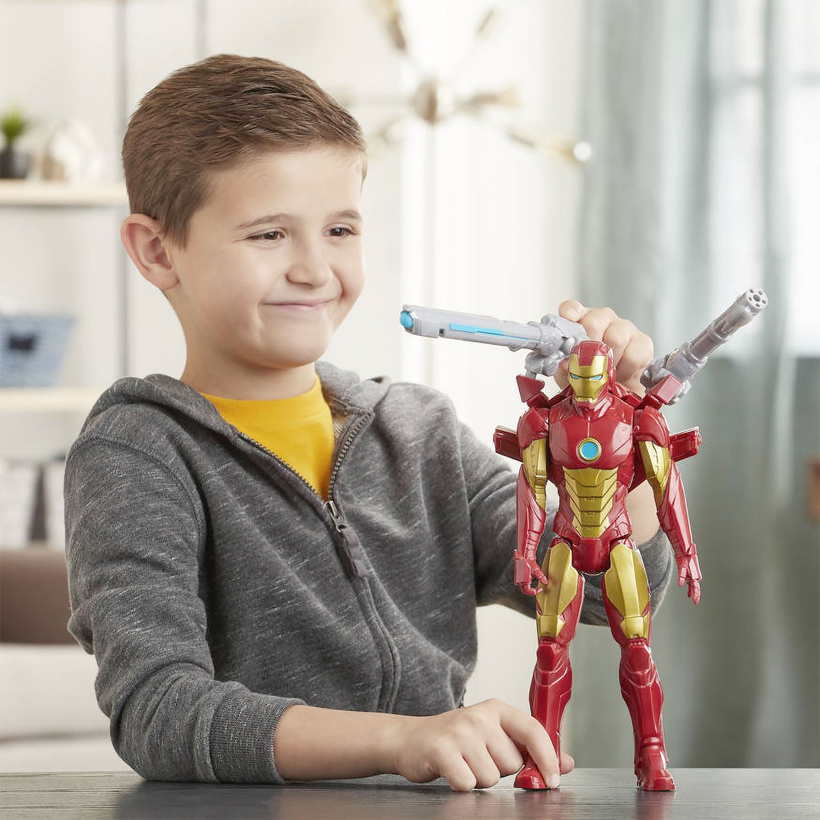 Produktbild Avengers - Iron Man Blast Gear Actionfigur 29 cm
