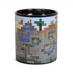 Produktbild Minecraft - Pixel World Thermoeffekt Tasse