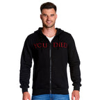 Produktbild Dark Souls - You Died Destroyed Kapuzenjacke schwarz