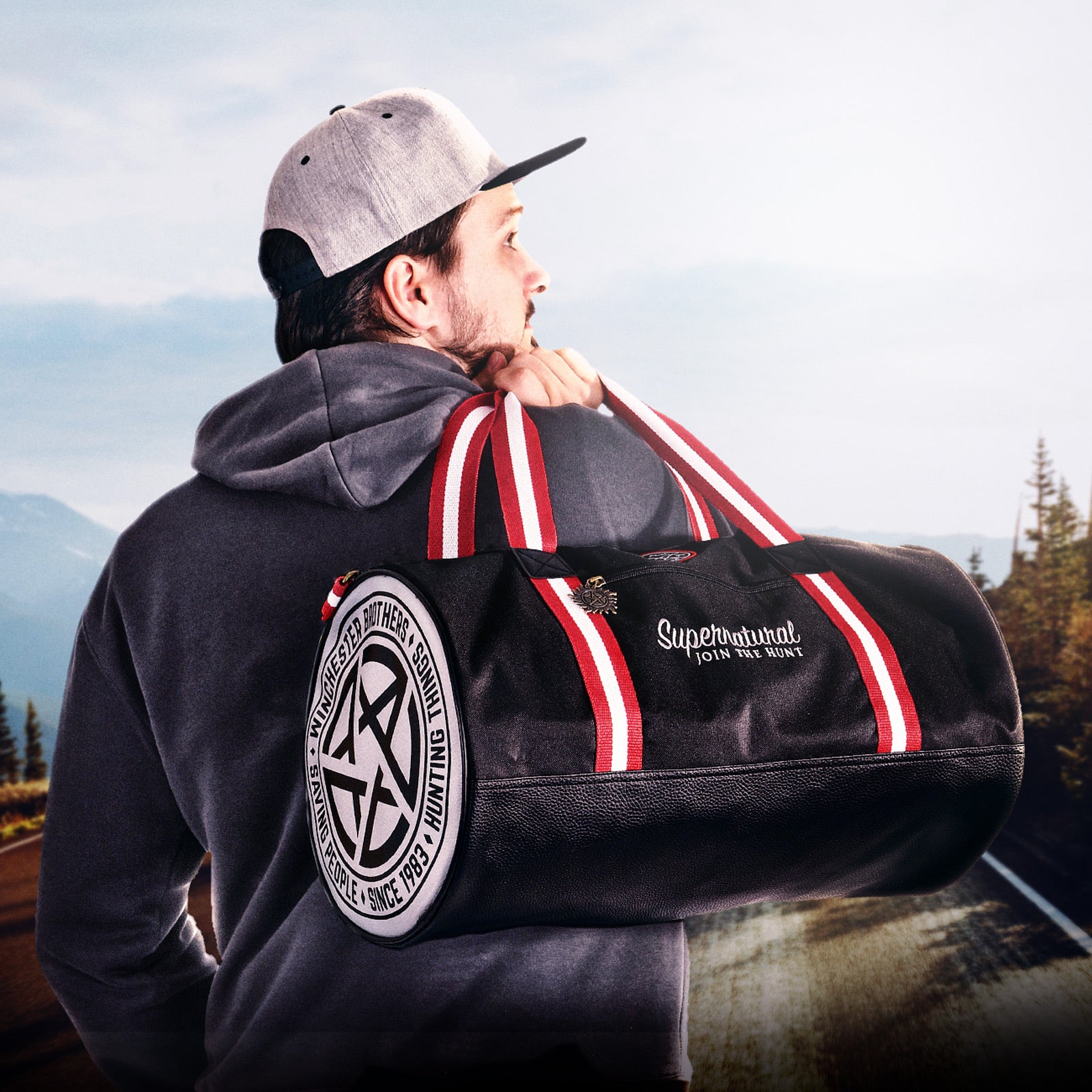 Produktbild Supernatural - Pentagramm Sporttasche schwarz