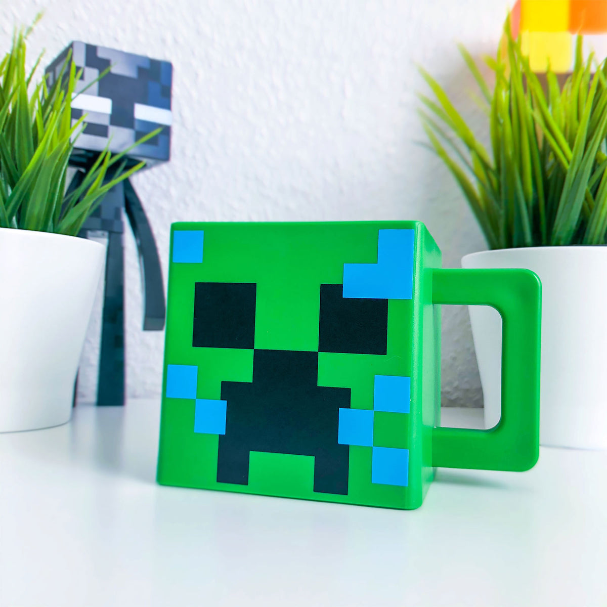 Produktbild Minecraft - Charged Creeper Tasse grün
