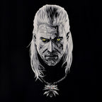 Produktbild Witcher - Poisoned Geralt Glow in the Dark T-Shirt schwarz