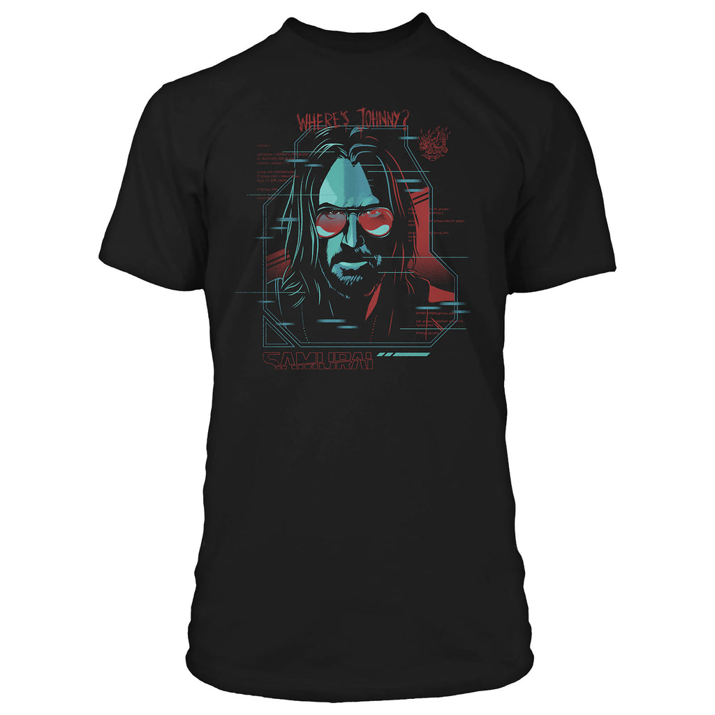 Produktbild Cyberpunk 2077 - Digital Ghost T-Shirt schwarz