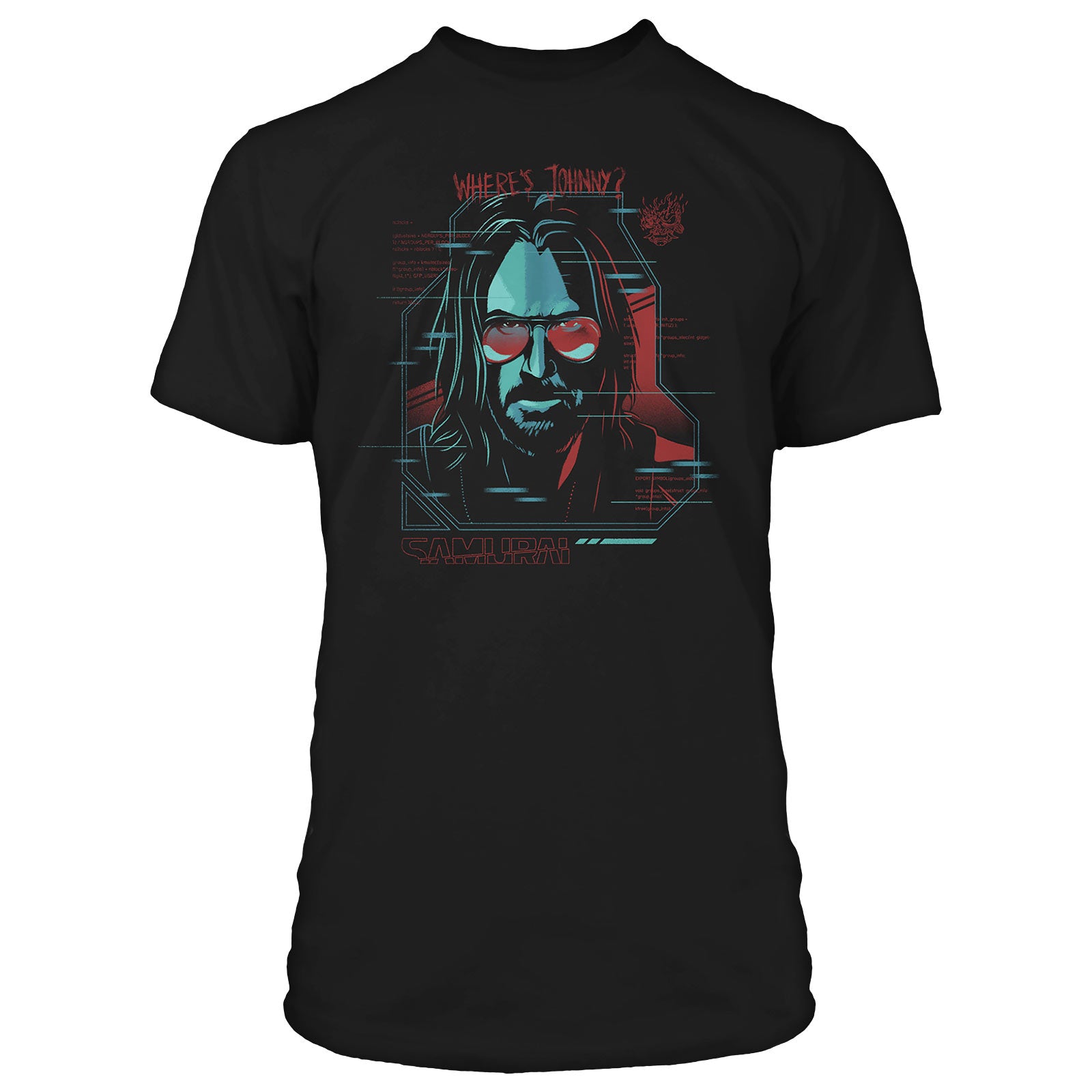 Produktbild Cyberpunk 2077 - Digital Ghost T-Shirt schwarz