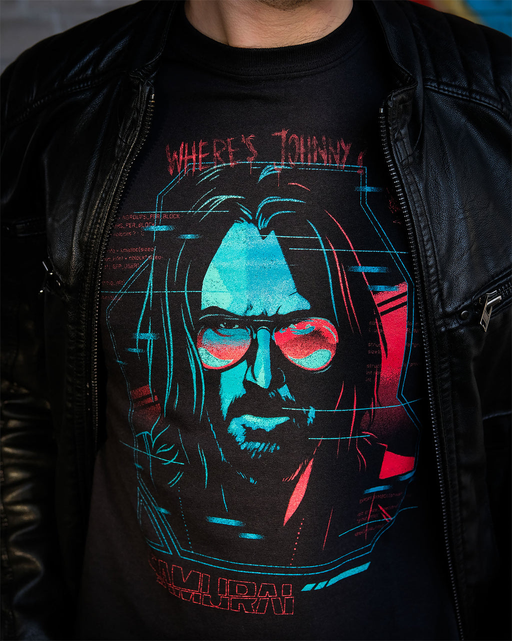 Produktbild Cyberpunk 2077 - Digital Ghost T-Shirt schwarz