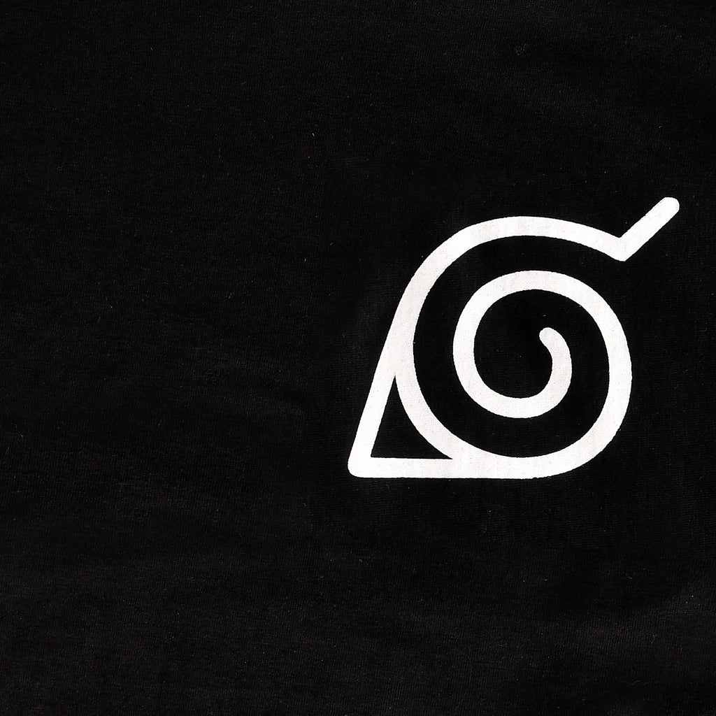 Produktbild Naruto - Konoha Mini Symbol T-Shirt schwarz