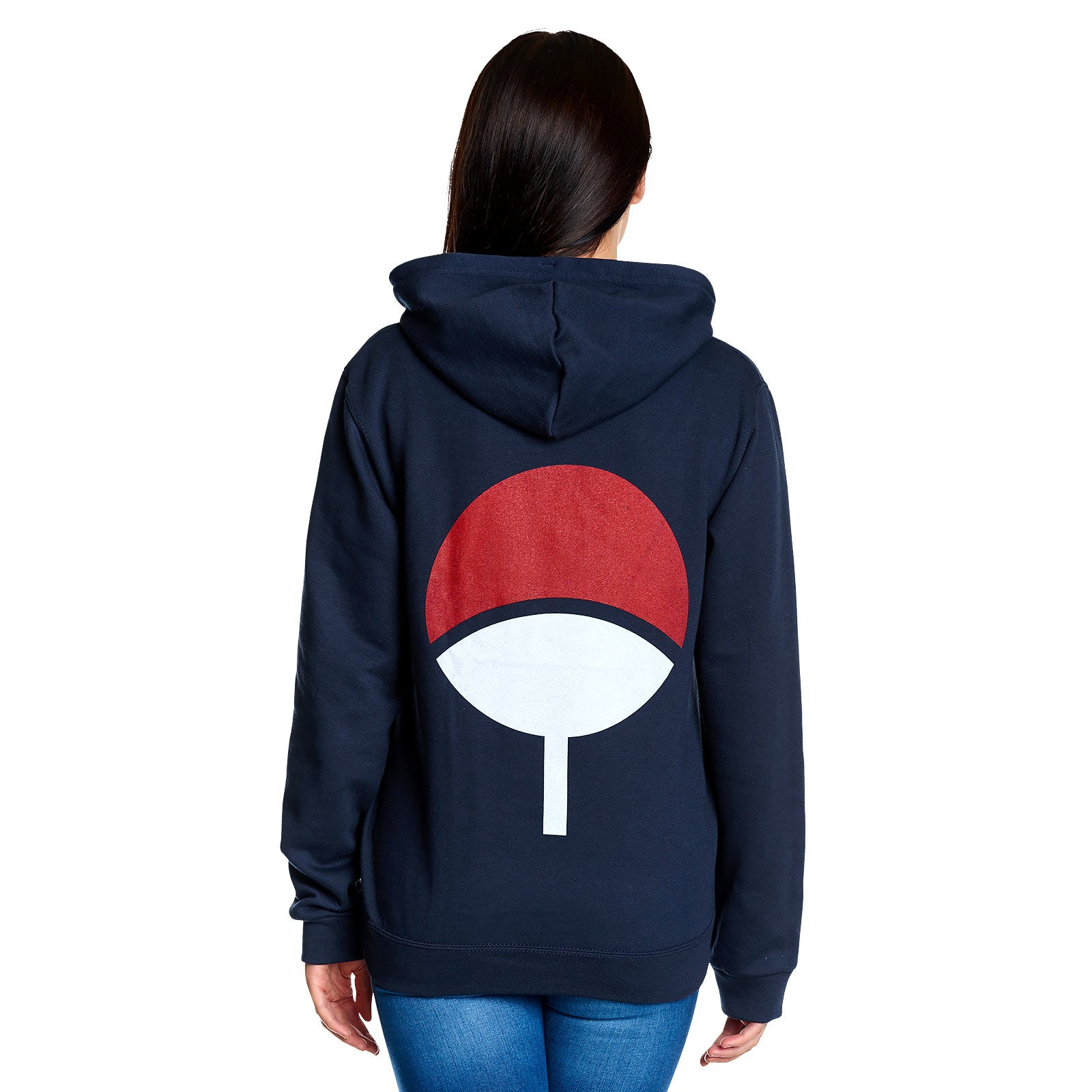 Produktbild Naruto - Uchiha Wappen Hoodie blau
